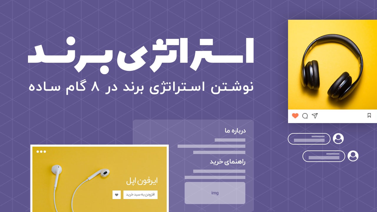 نوشتن استراتژی برند تنها در ۸ گام (به همراه مثال)