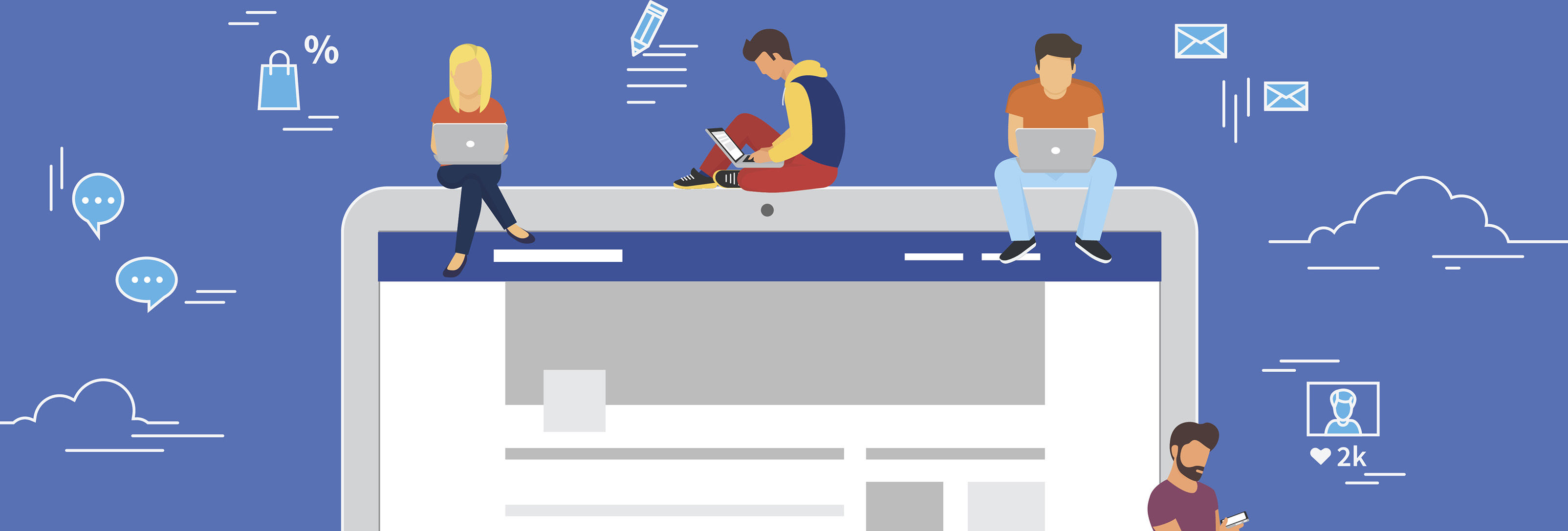 لینک کردن سایت به شبکه های اجتماعی