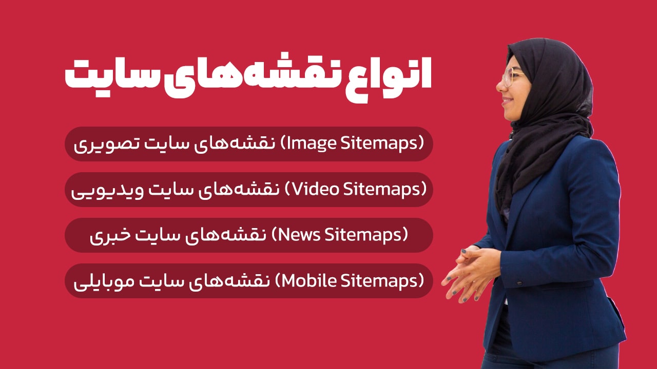 انواع سایت مپ