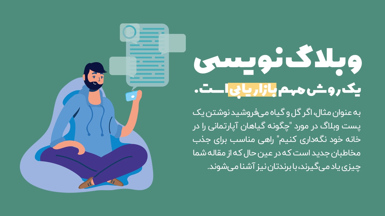 وبلاگ نویسی و بازاریابی